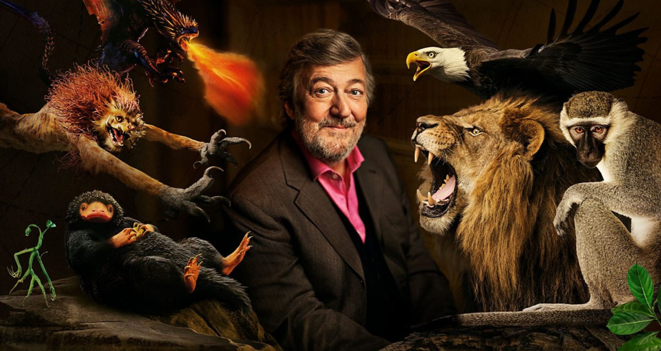 Stephen Fry byl pasován na rytíře