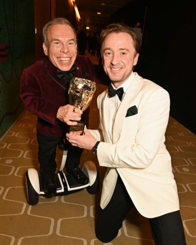 BAFTA 2025 - Tom Felton a Warwick Davis